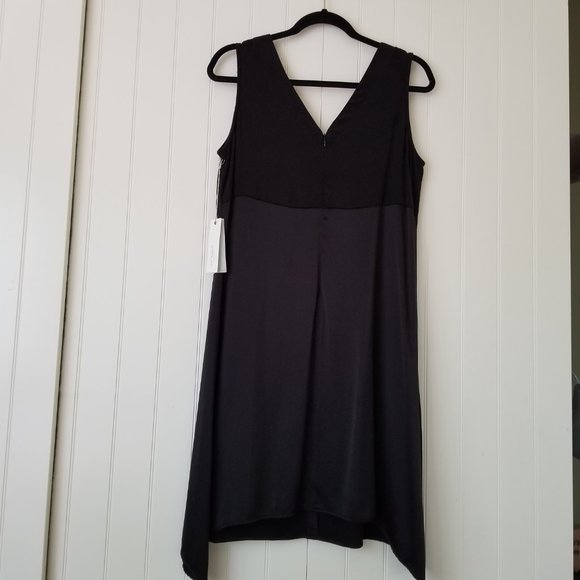 🆕 Nuthatch Black Silk Dress~L - Picture 4 of 15